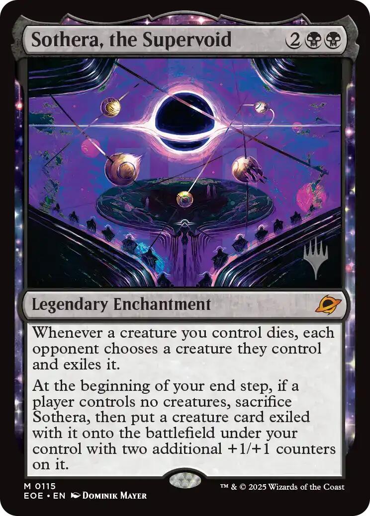Sothera, the Supervoid [Edge of Eternities Promo Pack] | Cards and Coasters CA