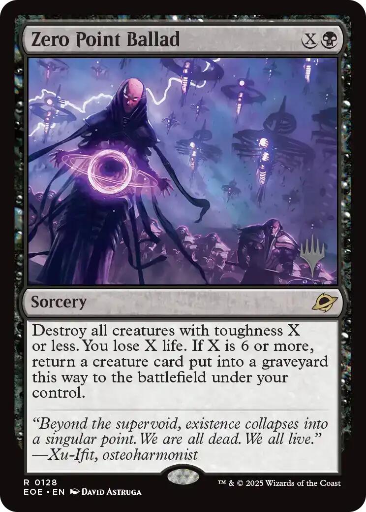 Zero Point Ballad [Edge of Eternities Promo Pack] | Cards and Coasters CA