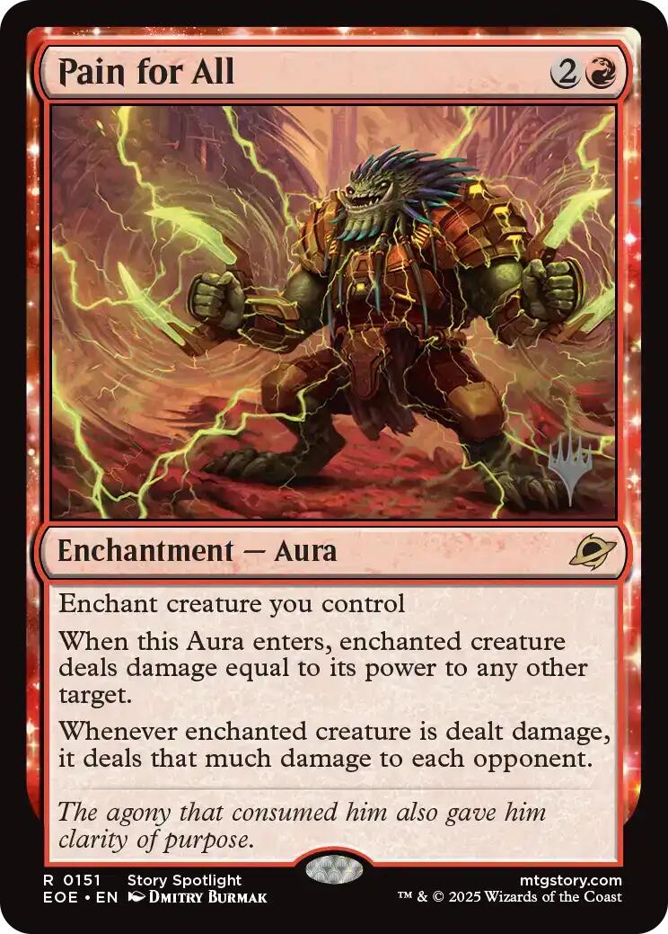Pain for All [Edge of Eternities Promo Pack] | Cards and Coasters CA