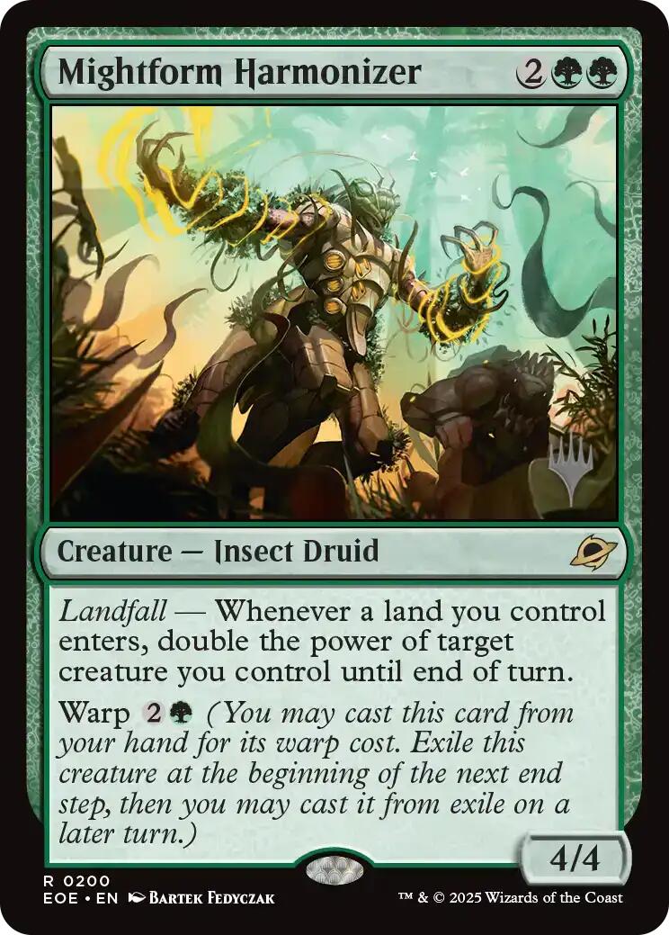 Mightform Harmonizer [Edge of Eternities Promo Pack] | Cards and Coasters CA