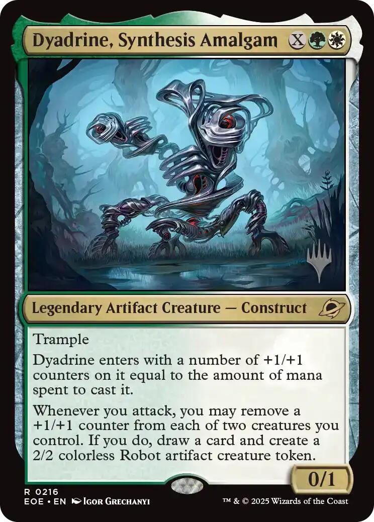 Dyadrine, Synthesis Amalgam [Edge of Eternities Promo Pack] | Cards and Coasters CA