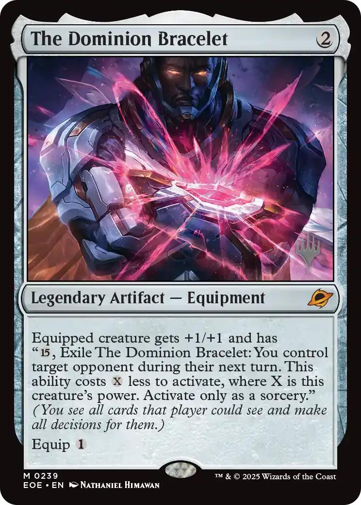 The Dominion Bracelet [Edge of Eternities Promo Pack] | Cards and Coasters CA