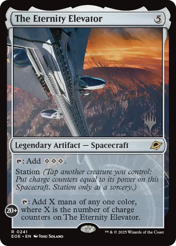 The Eternity Elevator [Edge of Eternities Promo Pack] | Cards and Coasters CA
