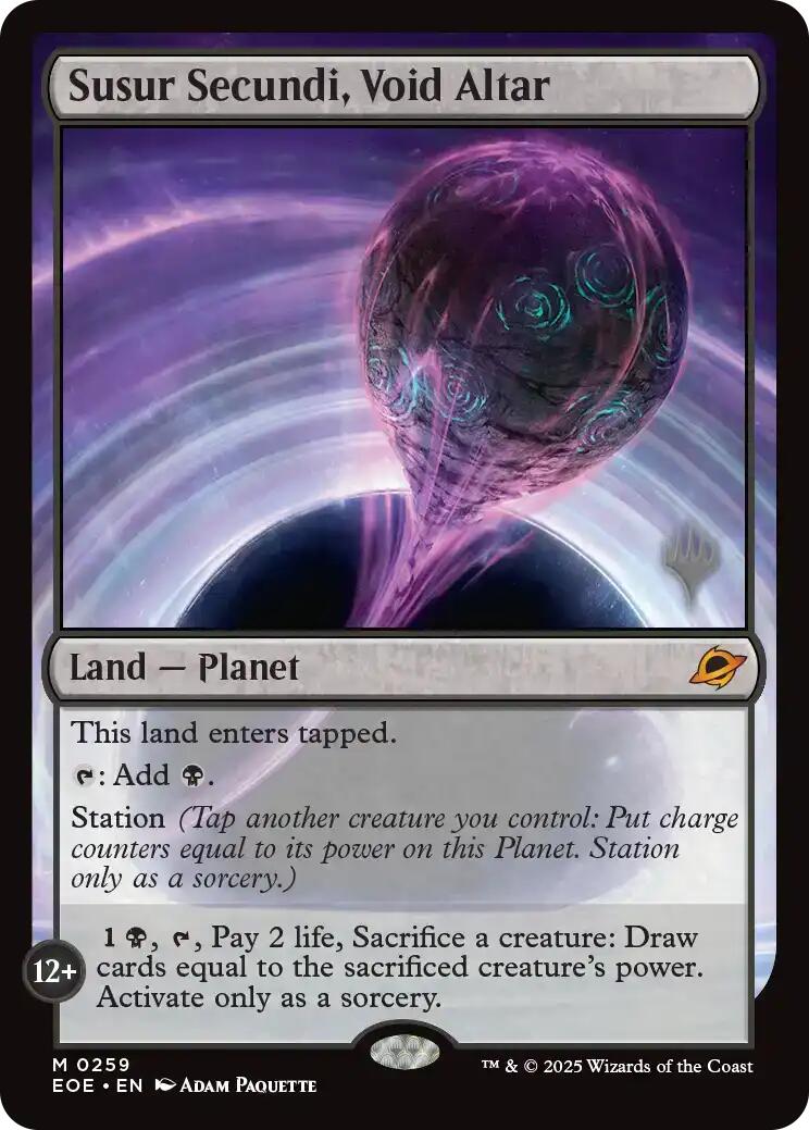 Susur Secundi, Void Altar [Edge of Eternities Promo Pack] | Cards and Coasters CA