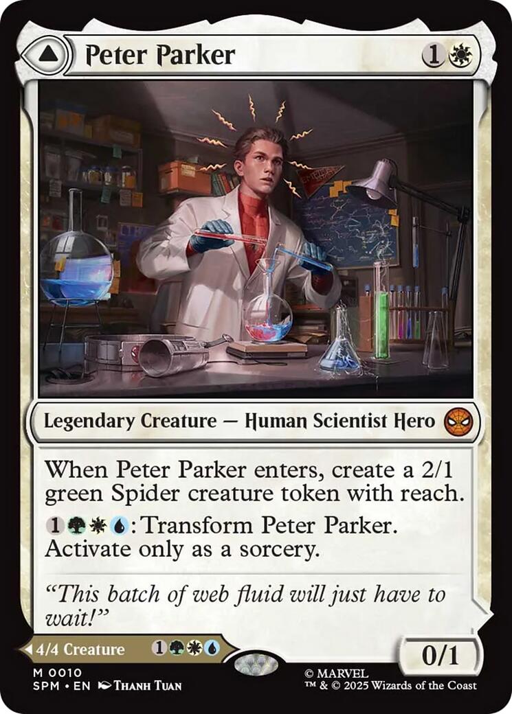 Peter Parker [Marvel's Spider-Man] | Cards and Coasters CA