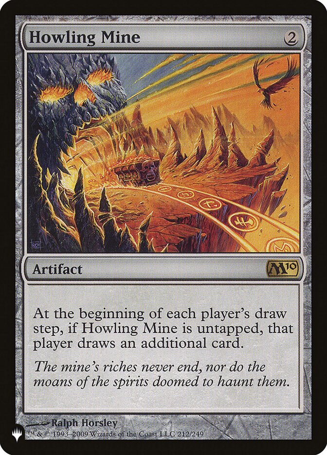 Howling Mine [The List] | Cards and Coasters CA