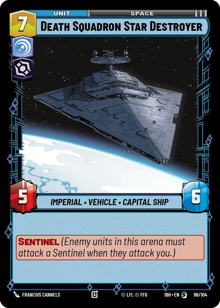 Death Squadron Star Destroyer (98/104) (98/104) [Intro Battle: Hoth] | Cards and Coasters CA