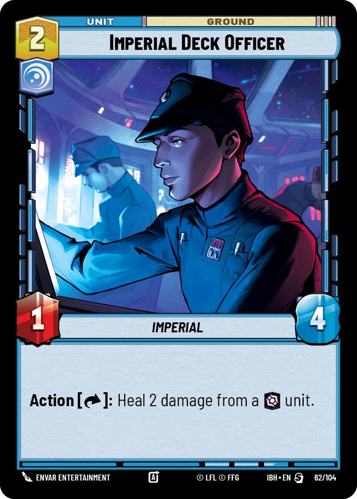 Imperial Deck Officer (62/104) (62/104) [Intro Battle: Hoth] | Cards and Coasters CA