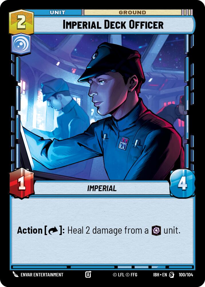 Imperial Deck Officer (100/104) (100/104) [Intro Battle: Hoth] | Cards and Coasters CA