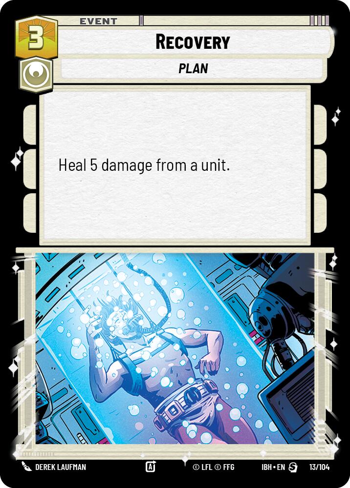 Recovery (13/104) (13/104) [Intro Battle: Hoth] | Cards and Coasters CA