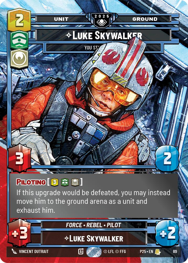 Luke Skywalker (89) - You Still With Me? (89) [Organized Play Promos] | Cards and Coasters CA