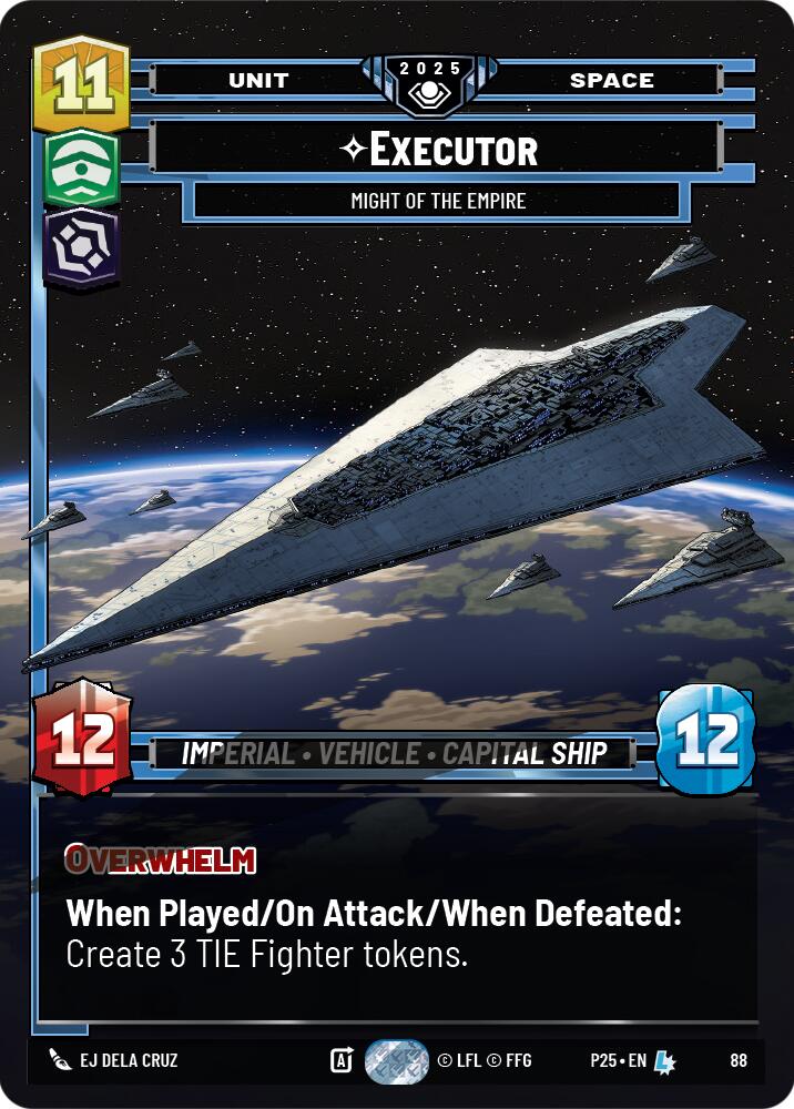 Executor (88) - Might of the Empire (88) [Organized Play Promos] | Cards and Coasters CA