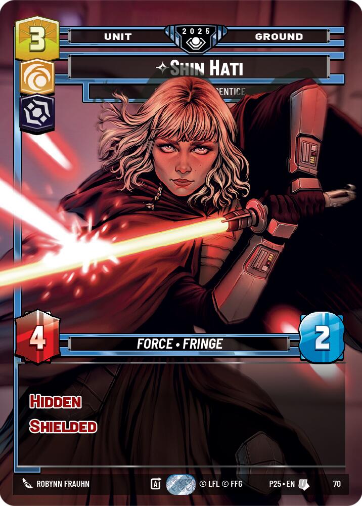 Shin Hati (70) - Overeager Apprentice (70) [Organized Play Promos] | Cards and Coasters CA