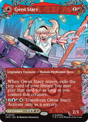 Gwen Stacy (0209) (Borderless) [Marvel's Spider-Man] | Cards and Coasters CA