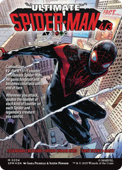 Miles Morales (0234) (Borderless) [Marvel's Spider-Man] | Cards and Coasters CA