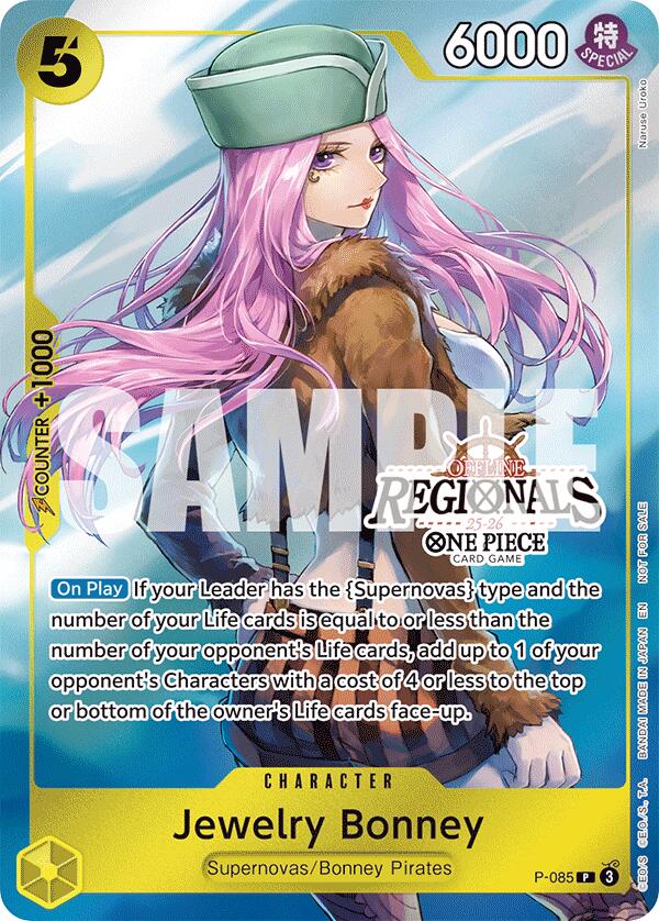 Jewelry Bonney (Offline Regional Participation Pack 2025 Vol.2) [One Piece Promotion Cards] | Cards and Coasters CA