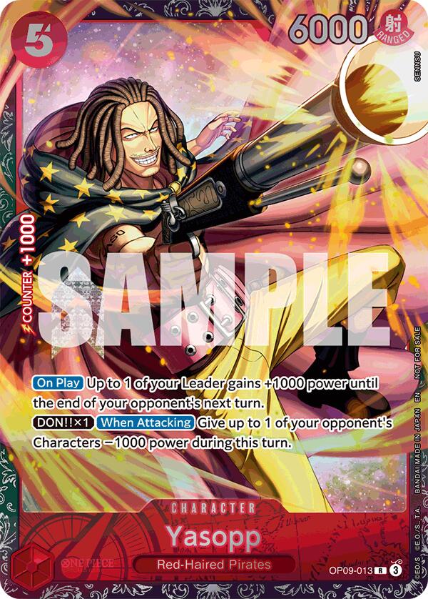 Yasopp (Championship 25-26 Offline Regionals Season 2) [One Piece Promotion Cards] | Cards and Coasters CA