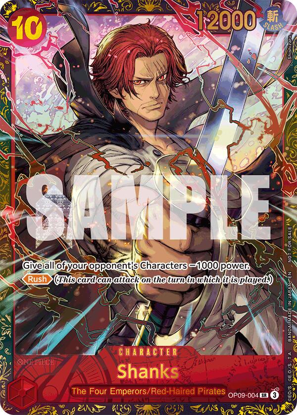 Shanks (Championship 25-26 Offline Regionals Season 2) [One Piece Promotion Cards] | Cards and Coasters CA