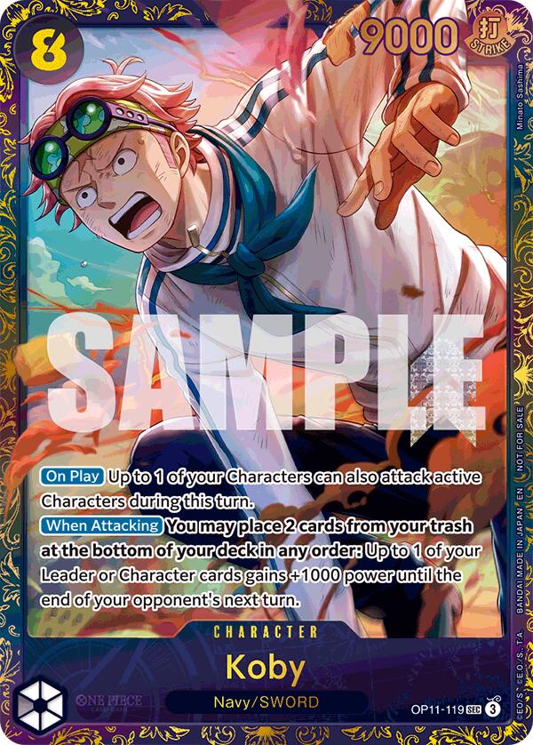 Koby (Treasure Cup August 2025) [One Piece Promotion Cards] | Cards and Coasters CA