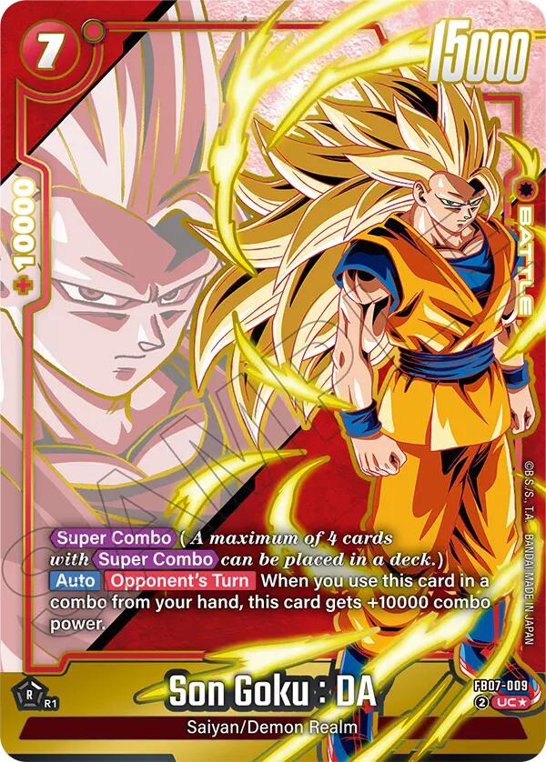 Son Goku : DA (FB07-009) (Alternate Art) [Wish For Shenron] | Cards and Coasters CA