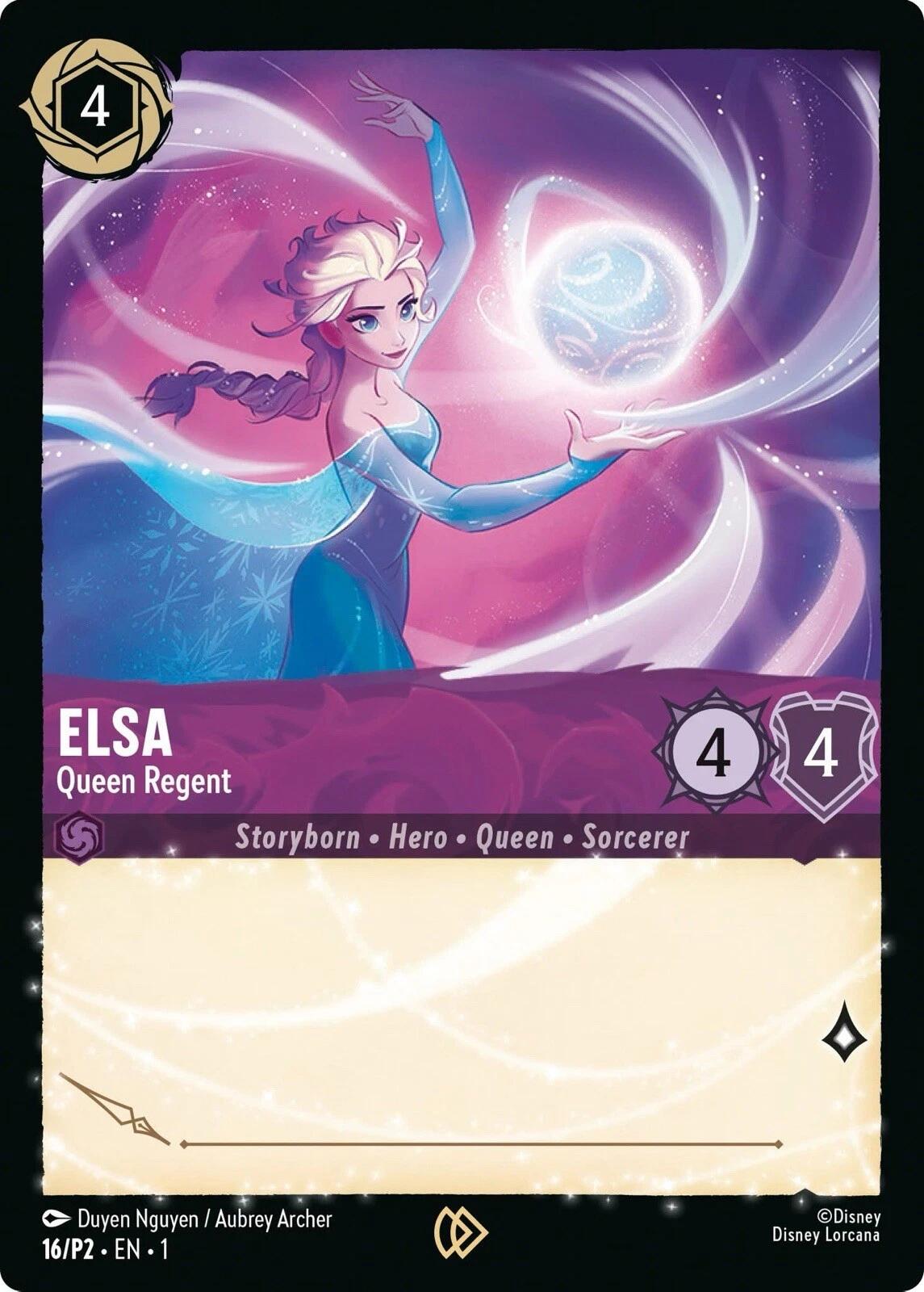 Elsa - Queen Regent (16/P2) [Promo Cards] | Cards and Coasters CA