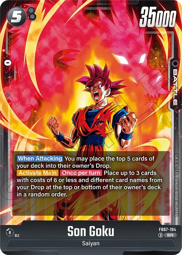 Son Goku (FB07-104) [Wish For Shenron] | Cards and Coasters CA