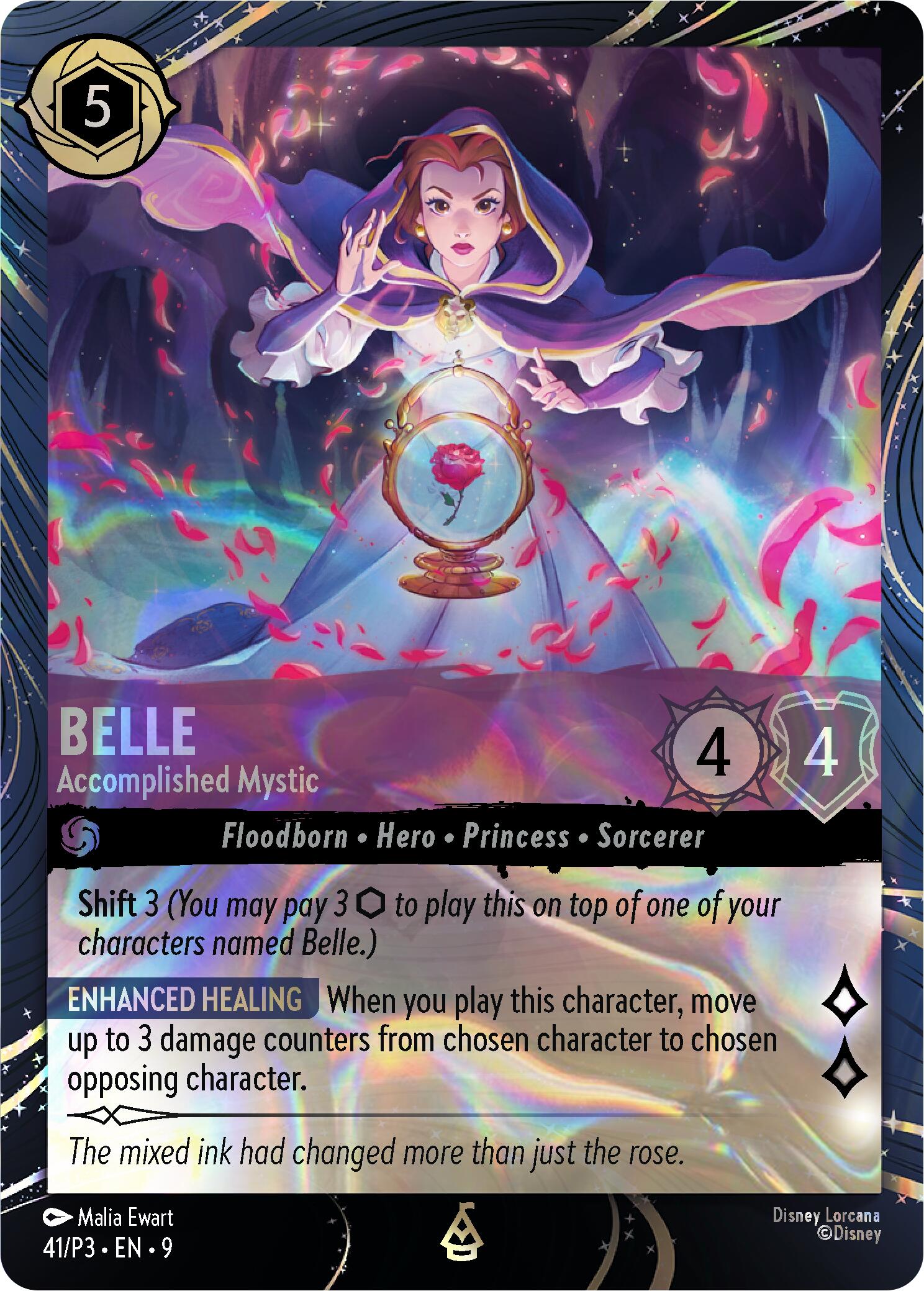 Belle - Accomplished Mystic (41) [Promo Cards] | Cards and Coasters CA
