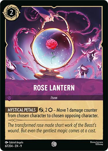 Rose Lantern (67/204) [Fabled] | Cards and Coasters CA