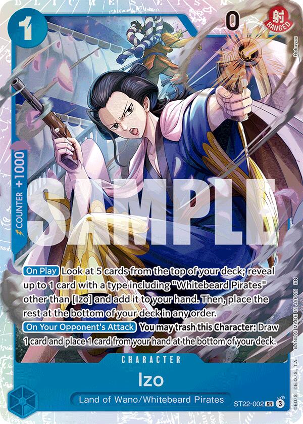 Izo [Starter Deck: Ace & Newgate] | Cards and Coasters CA