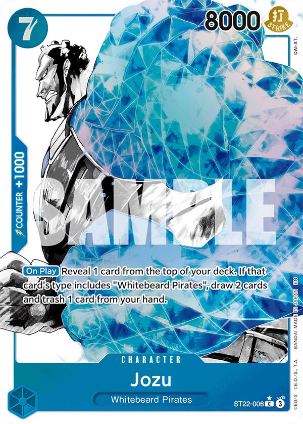 Jozu (Parallel) [Starter Deck: Ace & Newgate] | Cards and Coasters CA