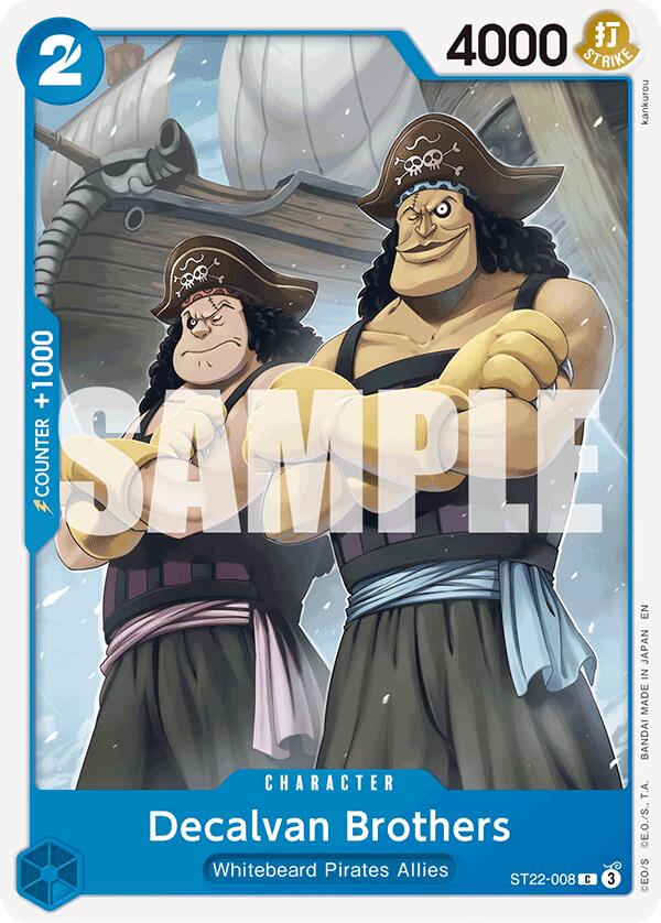Decalvan Brothers [Starter Deck: Ace & Newgate] | Cards and Coasters CA