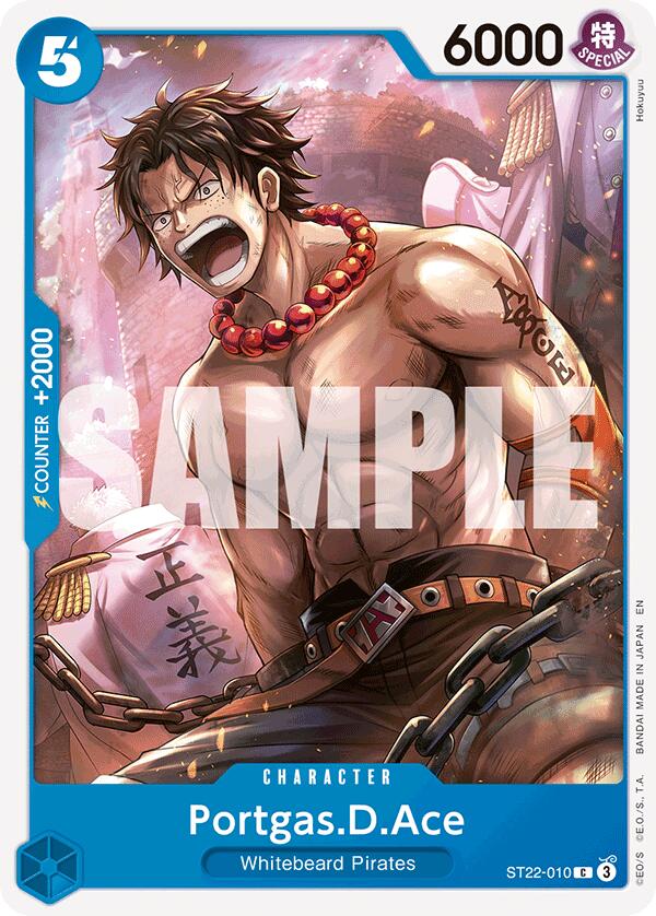 Portgas.D.Ace [Starter Deck: Ace & Newgate] | Cards and Coasters CA