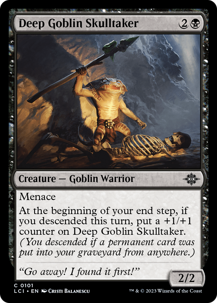 Deep Goblin Skulltaker [The Lost Caverns of Ixalan] | Cards and Coasters CA