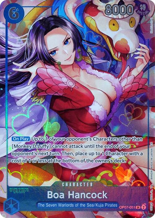 Boa Hancock (Seven Warlords of the Sea Binder Set) [One Piece Promotion Cards] | Cards and Coasters CA