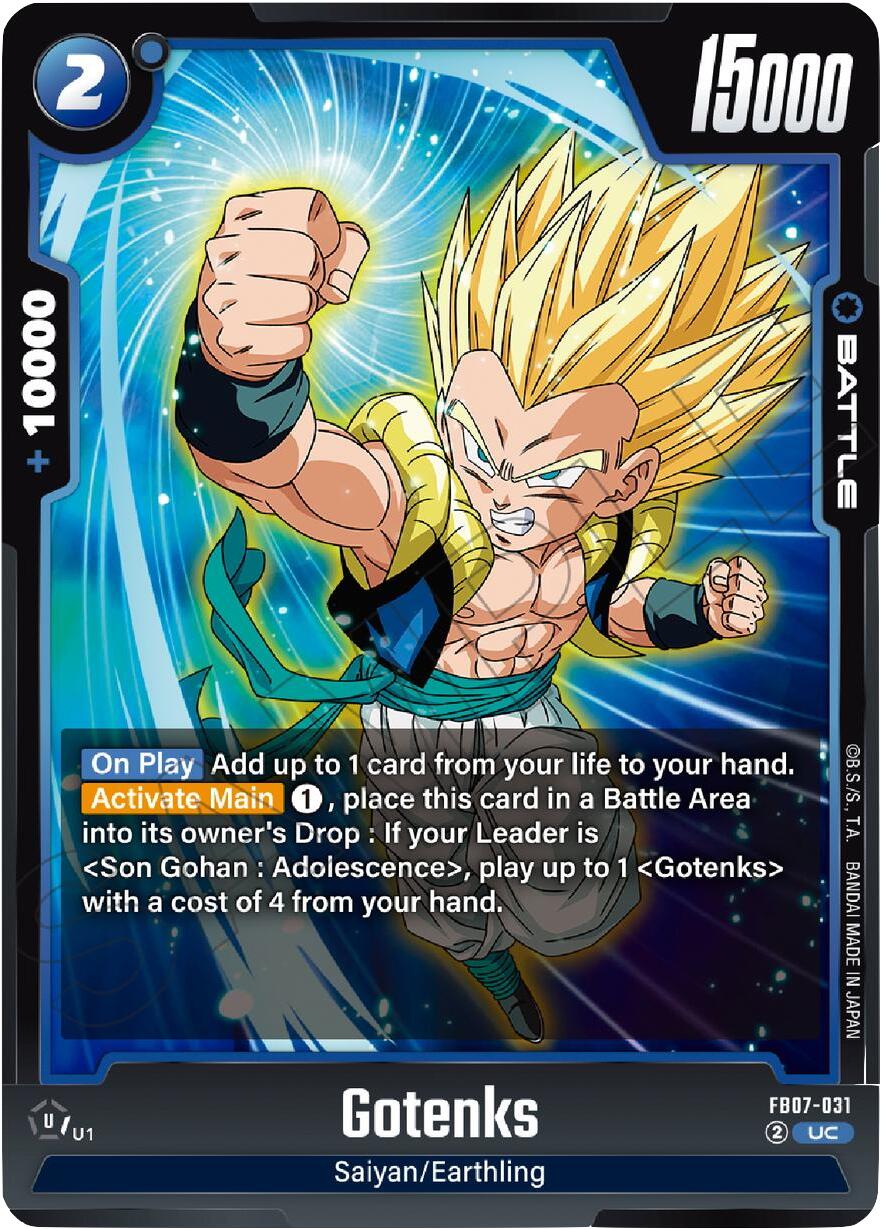Gotenks [Wish For Shenron] | Cards and Coasters CA