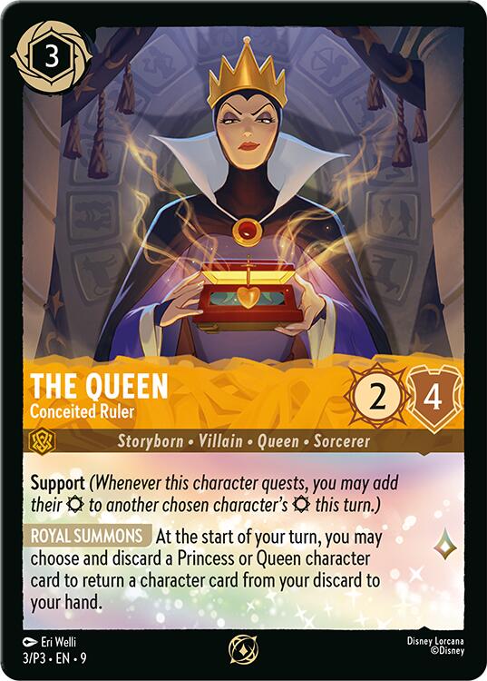 The Queen - Conceited Ruler (3/P3) [Promo Cards] | Cards and Coasters CA