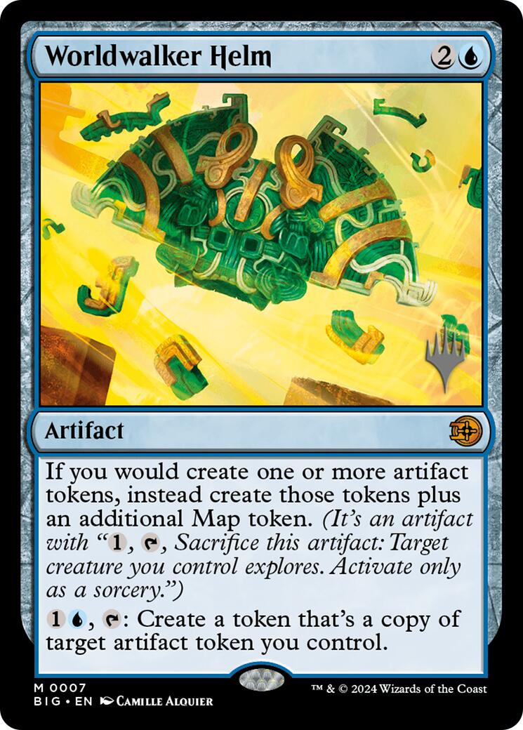 Worldwalker Helm [Edge of Eternities Promo Pack] | Cards and Coasters CA