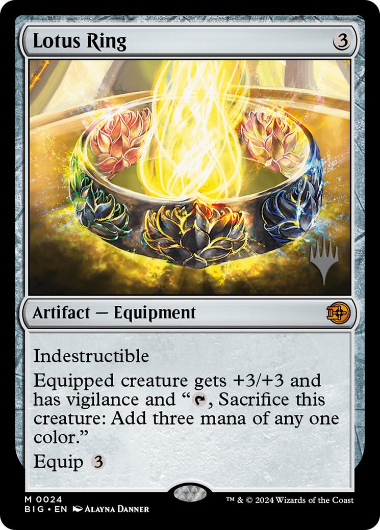 Lotus Ring [Edge of Eternities Promo Pack] | Cards and Coasters CA