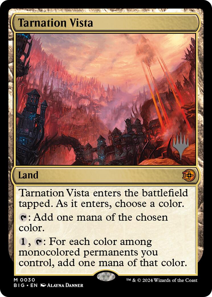 Tarnation Vista (Promo Pack) [Edge of Eternities Promo Pack] | Cards and Coasters CA