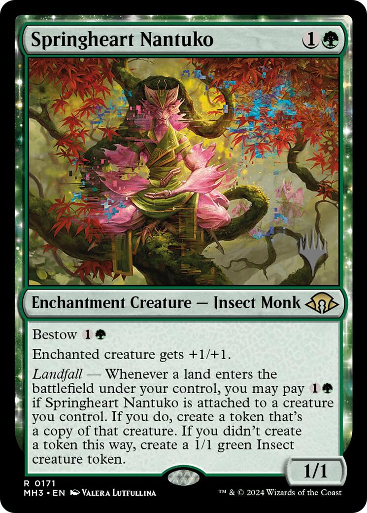 Springheart Nantuko [Edge of Eternities Promo Pack] | Cards and Coasters CA