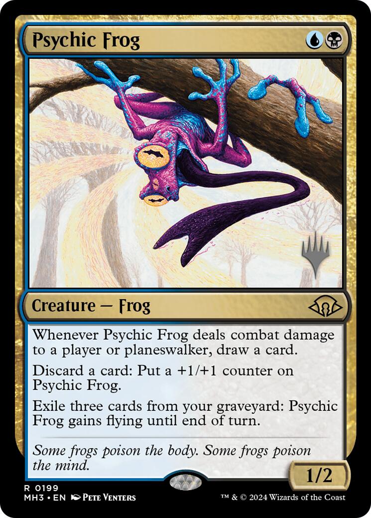 Psychic Frog [Edge of Eternities Promo Pack] | Cards and Coasters CA