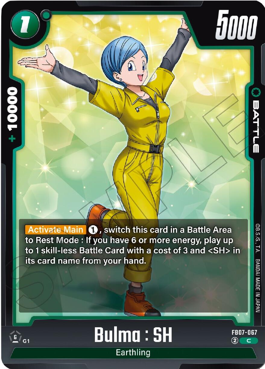 Bulma : SH [Wish For Shenron] | Cards and Coasters CA