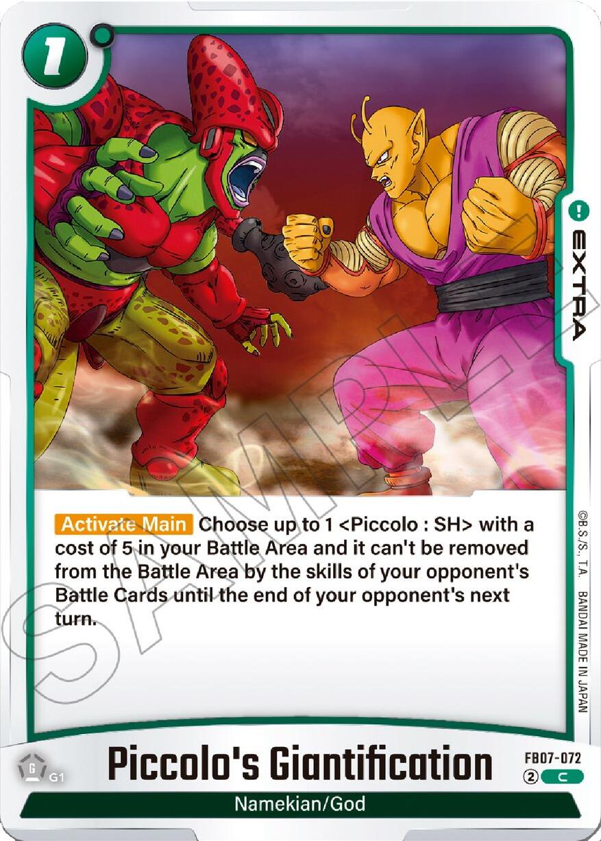Piccolo's Giantification [Wish For Shenron] | Cards and Coasters CA