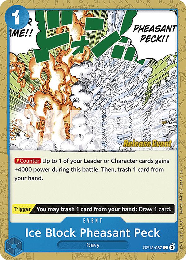 Ice Block Pheasant Peck [Legacy of the Master Release Event Cards] | Cards and Coasters CA