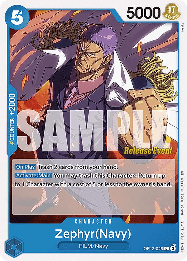 Zephyr(Navy) [Legacy of the Master Release Event Cards] | Cards and Coasters CA