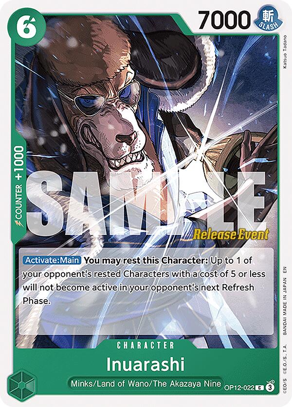 Inuarashi [Legacy of the Master Release Event Cards] | Cards and Coasters CA