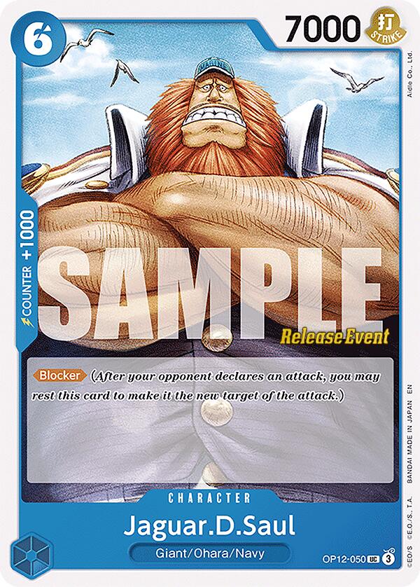 Jaguar.D.Saul [Legacy of the Master Release Event Cards] | Cards and Coasters CA