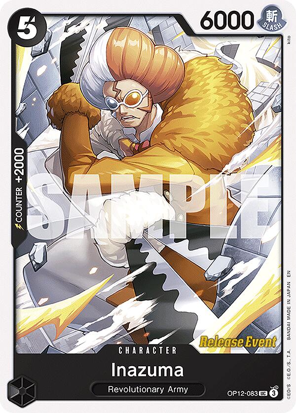 Inazuma [Legacy of the Master Release Event Cards] | Cards and Coasters CA