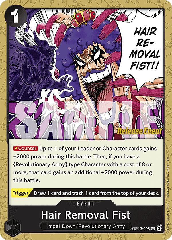 Hair Removal Fist [Legacy of the Master Release Event Cards] | Cards and Coasters CA