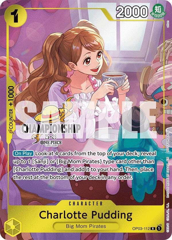 Charlotte Pudding (CS 25-26 Celebration Pack) [One Piece Promotion Cards] | Cards and Coasters CA